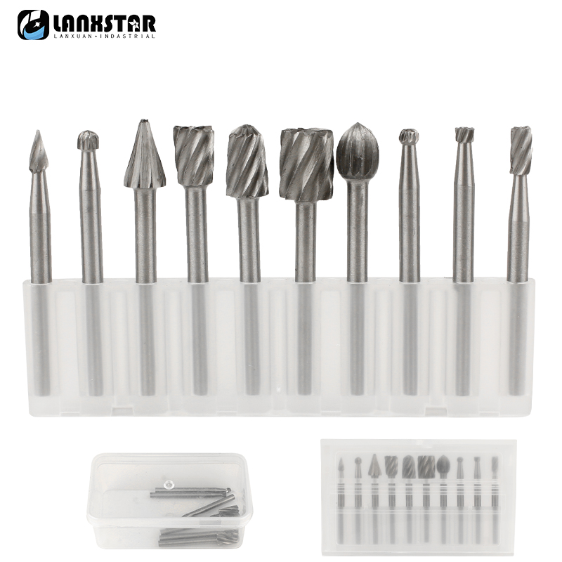 Chisel Set Wood - 6/10pcs Set HSS Routing Router Drill