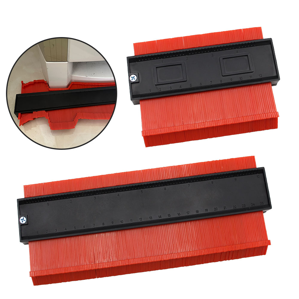 Workshop Measuring Tools - Multifunctional Curved Ruler Type Taking Device