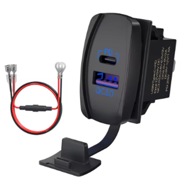 USB Rocker Switch 12V Waterpro - Tools Qc ulasan dan harga