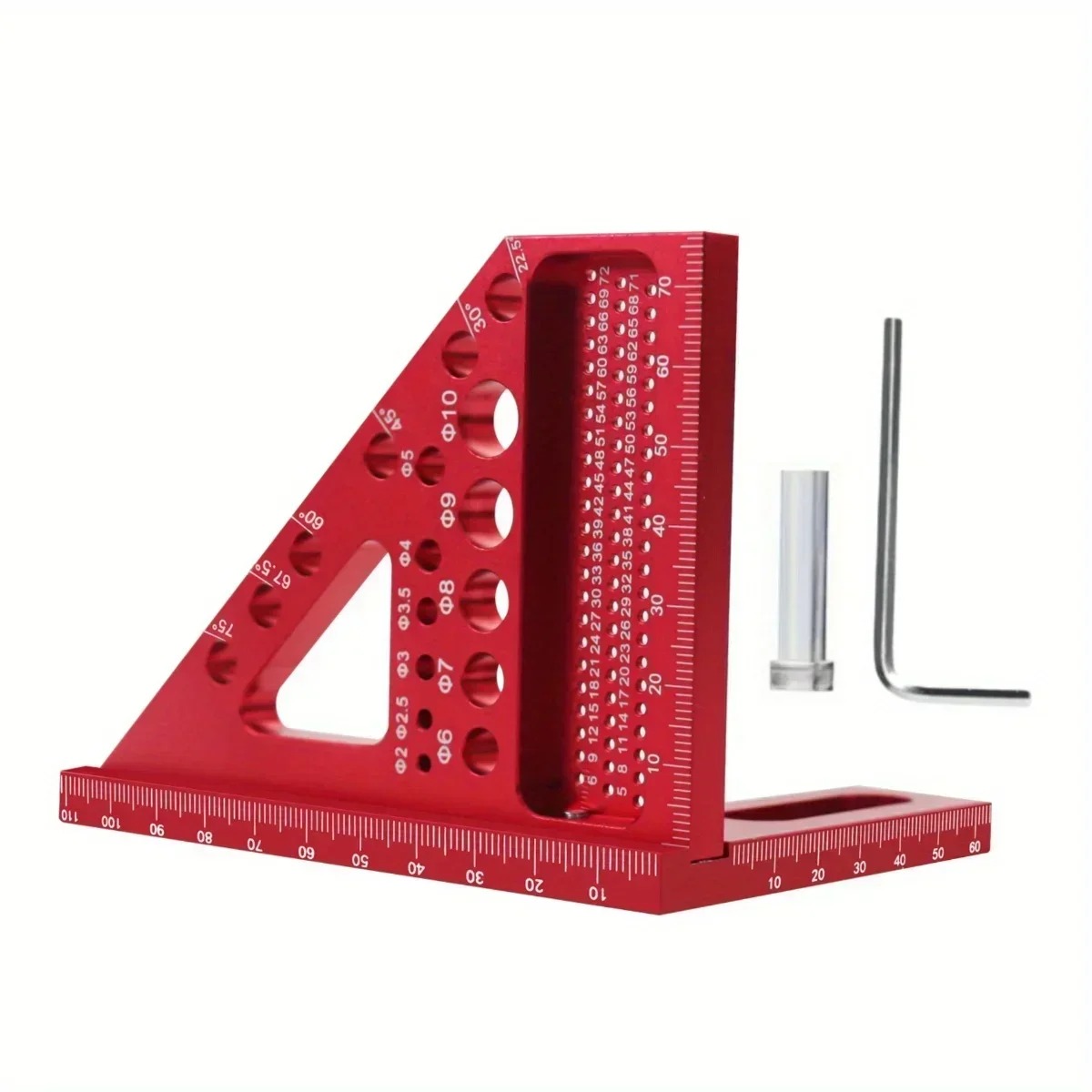 3D Multi‑Angle Measuring Ruler - Workshop Measuring Tools ulasan dan harga