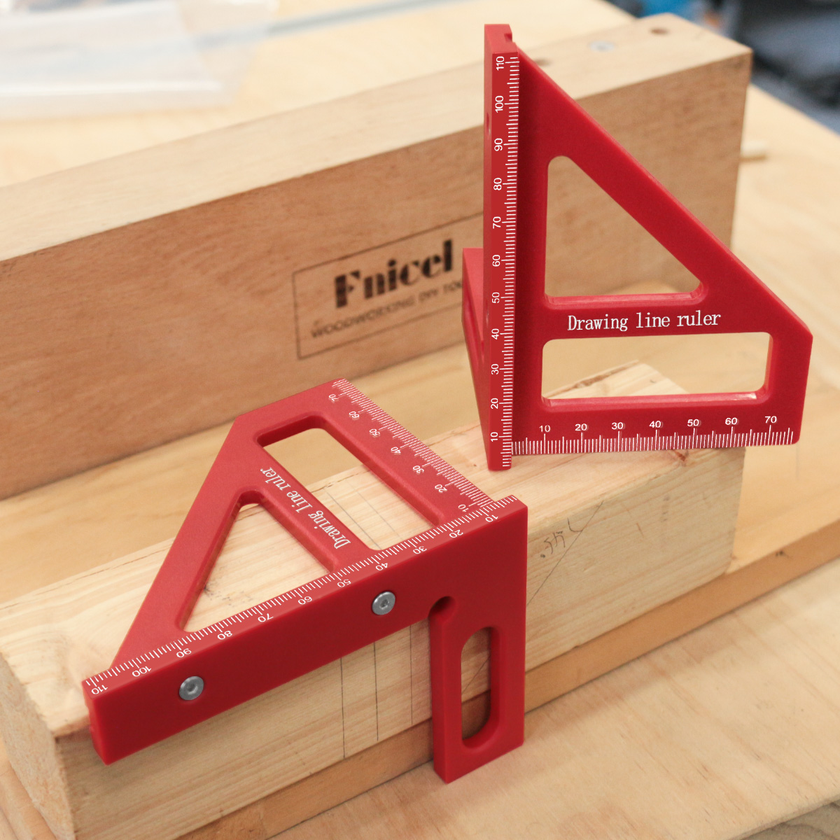 45°/90° Multi-Angle Plastic St - Workshop Measuring Tools ulasan dan harga