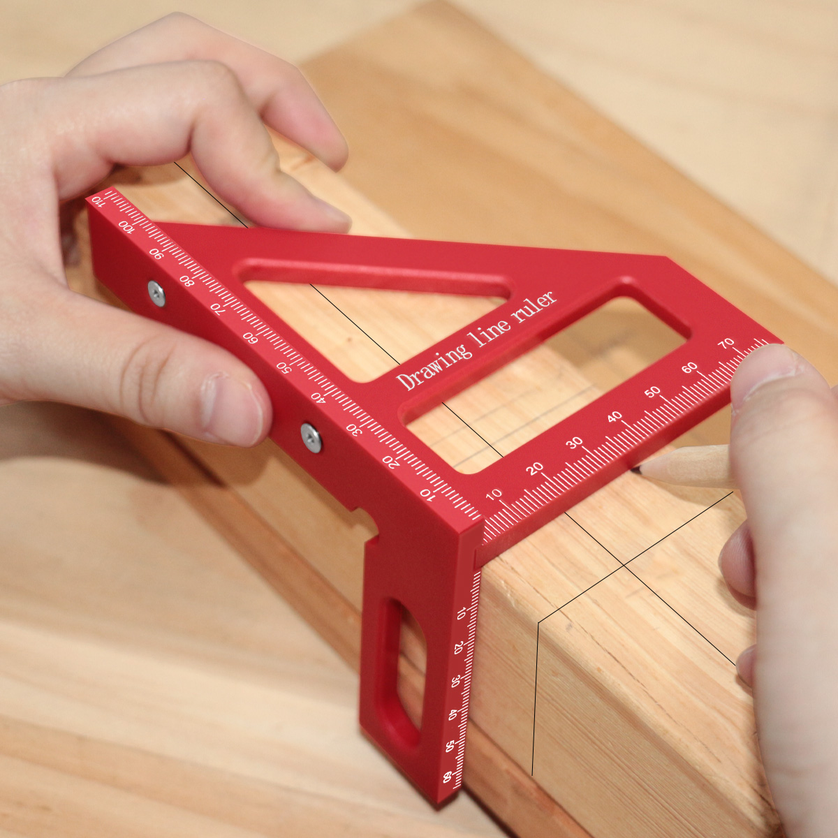 45°/90° Multi-Angle Plastic St - Workshop Measuring Tools ulasan dan harga
