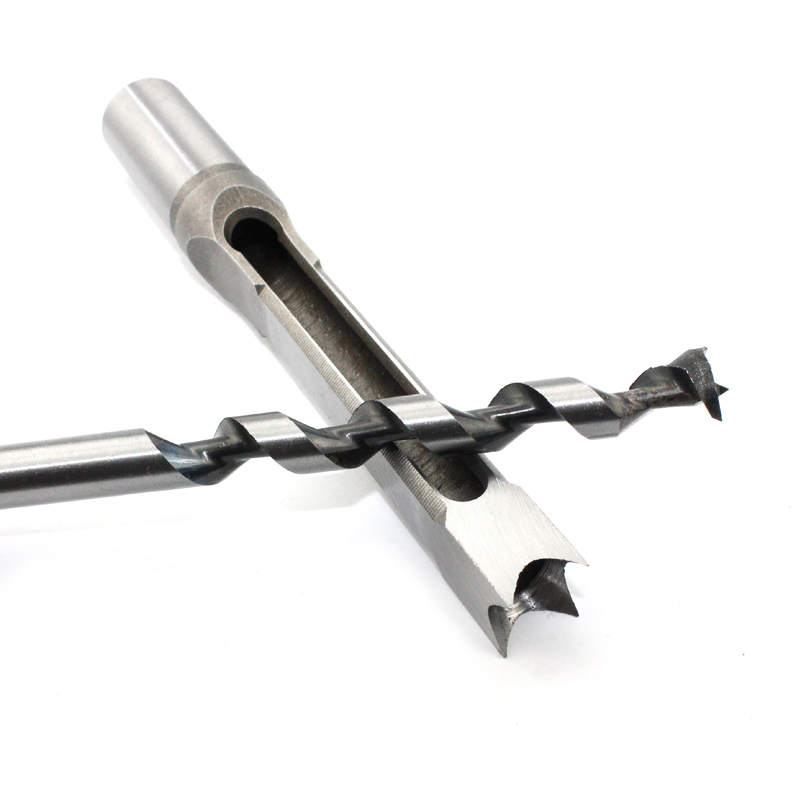 6PCS HSS Twist Drill Bits Squa - Chisel Set Wood ulasan dan harga