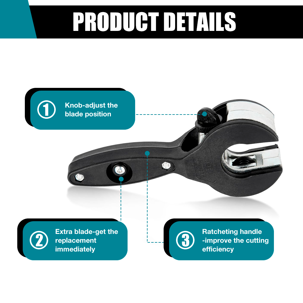 6-29mm Ratchet Pipe Cutter,Hom - Hand Tools Mechanical Workshop ulasan dan harga