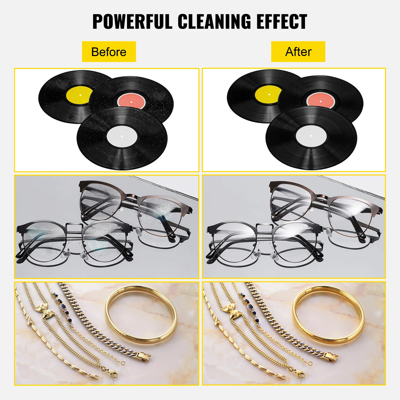 SIHAO 6L Vinyl Record Cleaner  - Hand Tools Mechanical Workshop ulasan dan harga