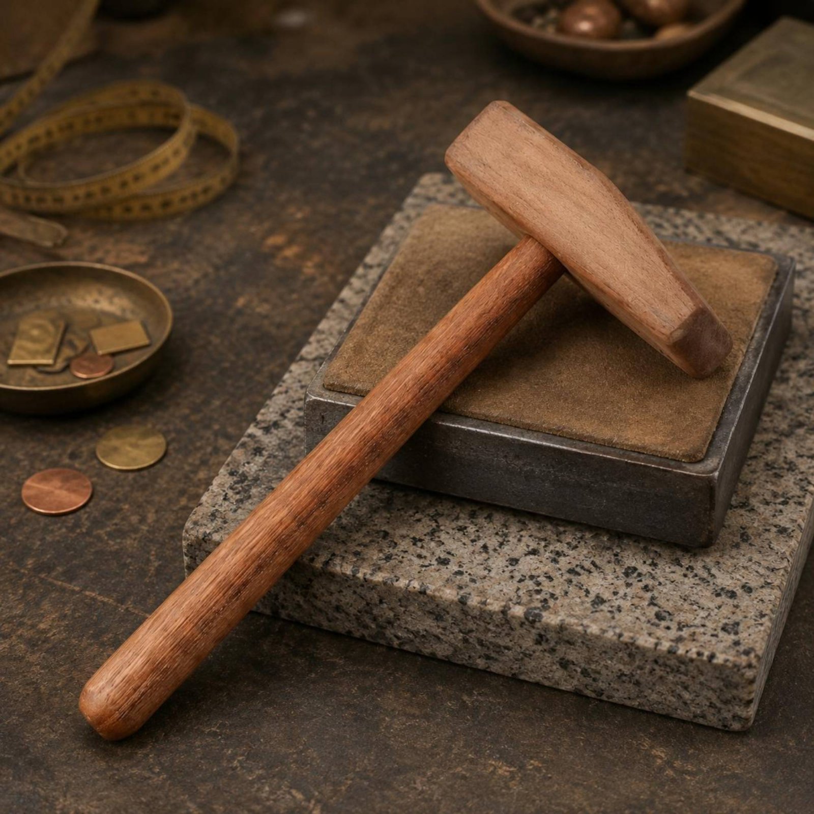 Wooden Shaping Hammer Cylindri - Workshop Tools Hammer ulasan dan harga