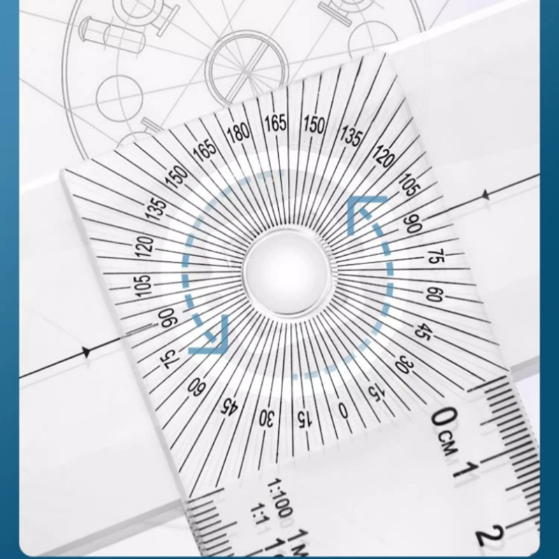 Dual-Sided T Square Ruler Clea - Workshop Measuring Tools ulasan dan harga