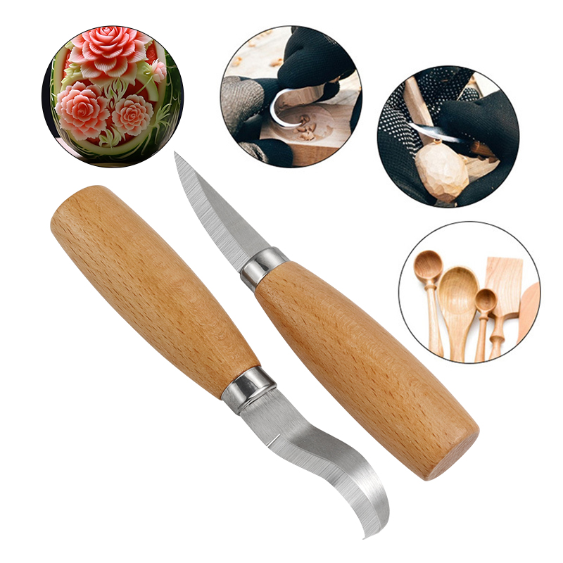 Stainless Iron Carving Knife B - Chisel Set Wood ulasan dan harga