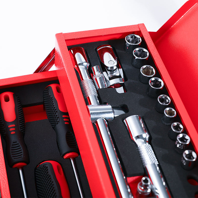 18'' Portable Double Handle To - Tools Box For Workshop ulasan dan harga