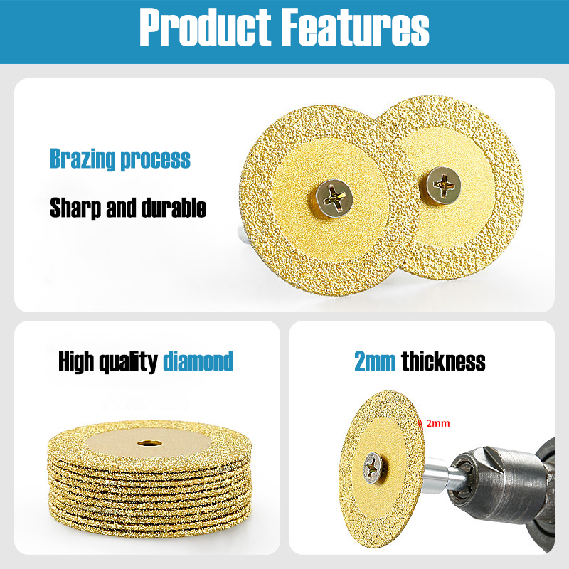 40mm Braze Diamond Saw Blade M - Power Tools For Workshop ulasan dan harga