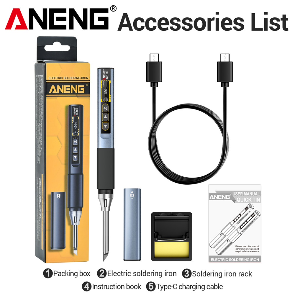 Portable Digital Smart Solderi - Tools Qc ulasan dan harga
