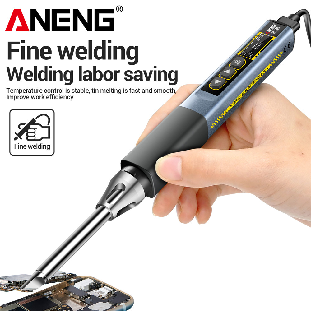 Portable Digital Smart Solderi - Tools Qc ulasan dan harga