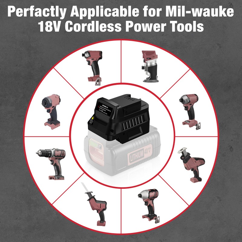 BD40MIL18 Power Tool Battery A - Black+Decker Tool Cordless ulasan dan harga