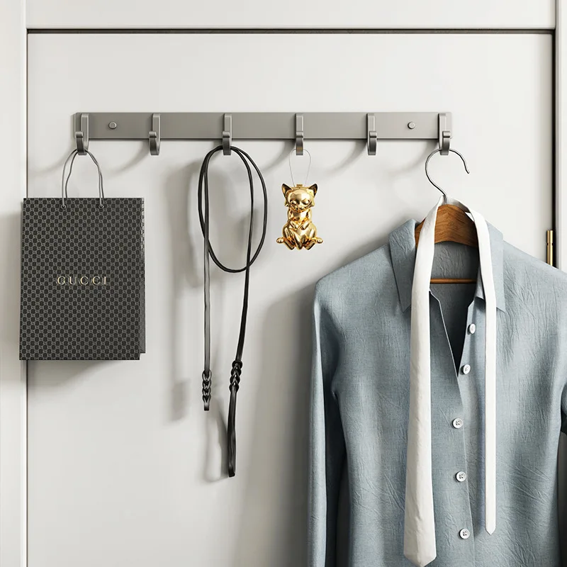 Aluminum Wall Hook Rack – No-D - Screw Organizer Kit ulasan dan harga