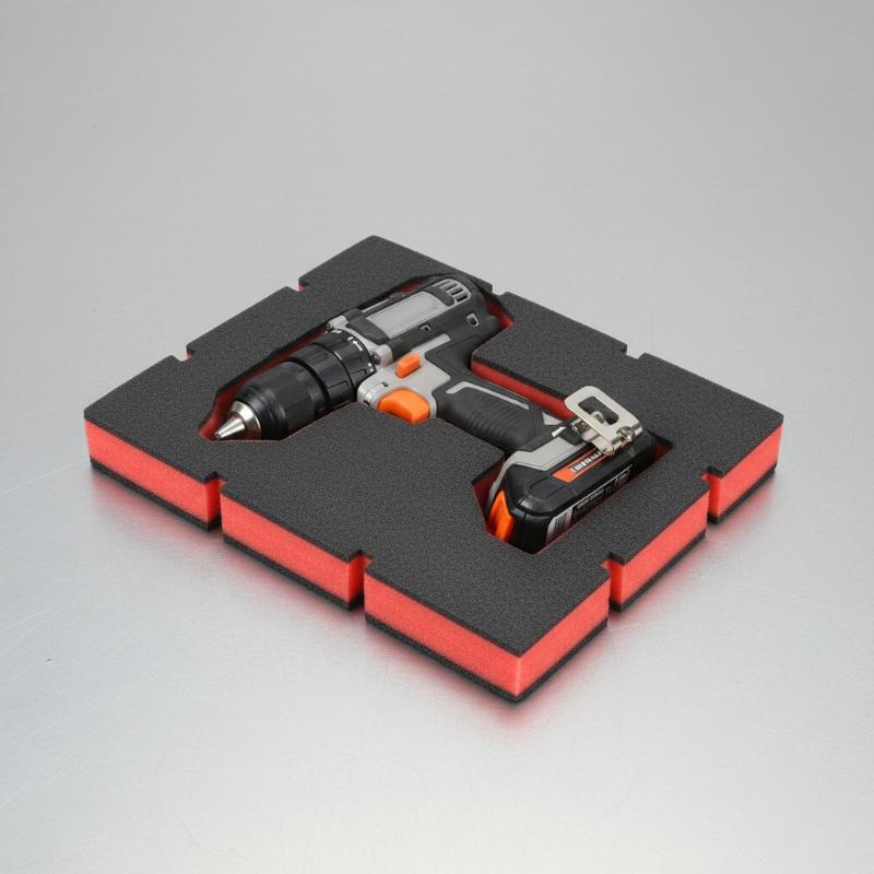 1Pcs Red Black Shockproof Foam - Tools Box For Workshop ulasan dan harga