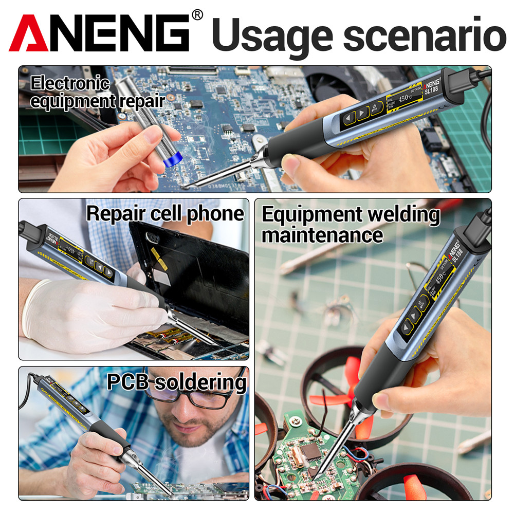 Portable Digital Smart Solderi - Tools Qc ulasan dan harga