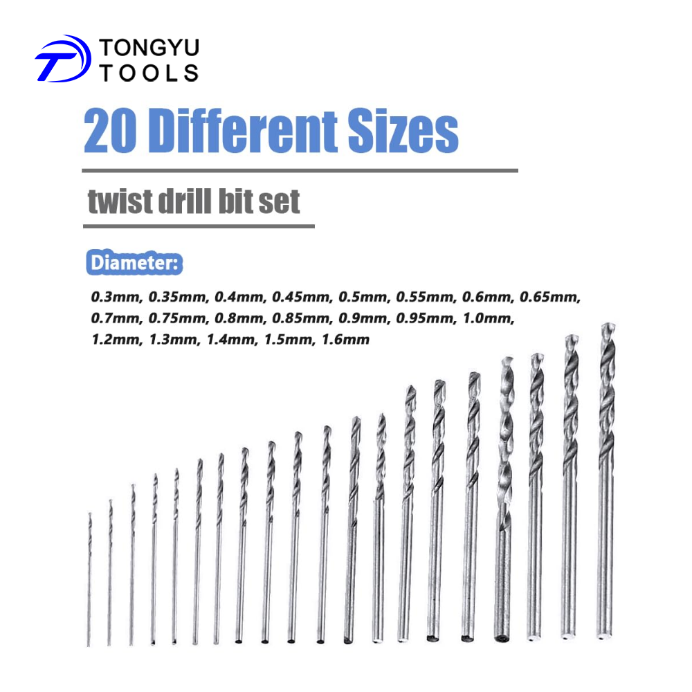 Micro Mini Twist Drill Bit Set - Chisel Set Wood ulasan dan harga