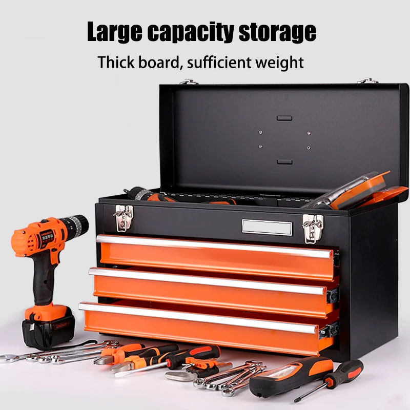 Portable 4-Drawer Tool Storage - Tools Box For Workshop ulasan dan harga