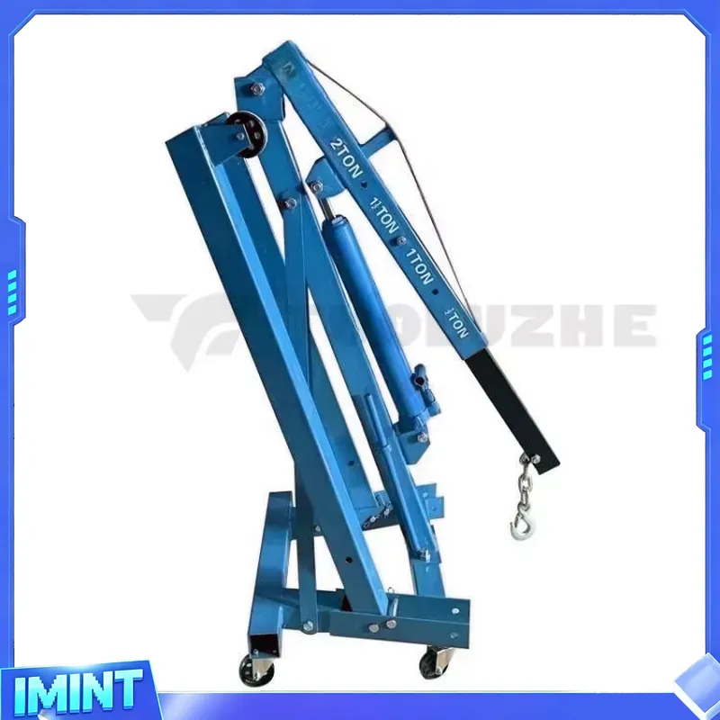 2-ton Foldable Blue Car Engine - Hand Tools Mechanical Workshop ulasan dan harga